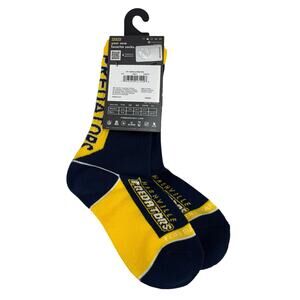Nashville Predators NHL Youth Crew Socks - For Bare Feet Navy/Gold New With Tags